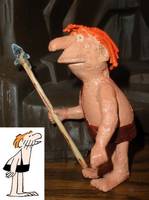 B.C the Caveman from Jonny Hart's Comic Strip (Independent Comics) Custom Action Figure