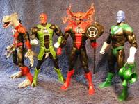 Lanter Corps :  Red & Green (DC Universe) Custom Action Figure