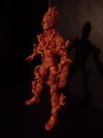 Movie Human Torch Repaint (Fantastic Four) Custom Action Figure