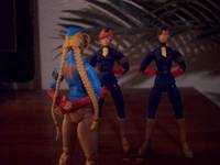 Juli and Juni (Street Fighter) Custom Action Figure