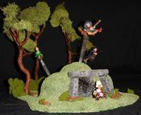Discworld Long Man Diorama (Diorama) Custom Diorama / Playset