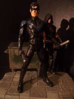Arkham City Nightwing Repaint (DC Universe) Custom Action Figure