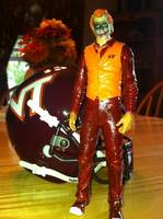 Hokie Joker-Maroon Virginia Tech (Dark Knight) Custom Action Figure
