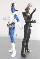 Storm VS Mystique (Marvel Legends) Custom Action Figure