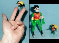 Robin V (Damian Wayne) (Batman & Robin) Custom Miniature / Figurine