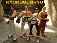 Aof-Takuma Sakazaki and Kyokugenryu Karate Team (SNK) Custom Action Figure