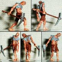 Zombie Miner (Fantasy) Custom Miniature / Figurine