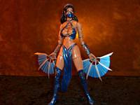 Kitana V.2 (Mortal Kombat) Custom Action Figure