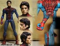 Battle Damaged Amazing Spiderman - Unmasked (Marvel Select) Custom Action Figure