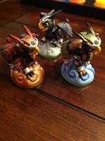 Skylanders Sapphire and Emerald Sonic Boom (Original) Custom Miniature / Figurine