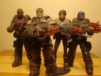 Sam Byrne (Gears Of War) Custom Action Figure