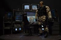 1989 Batman Dx Series Bat Computer Batcave Diorama 1/6 Scale (Batman) Custom Diorama / Playset