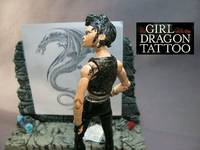 Lisbeth Salander (the Girl with the Dragon Tattoo) (Movie Masters) Custom Action Figure
