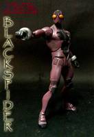Young Justice BLACK SPIDER (DC Universe) Custom Action Figure