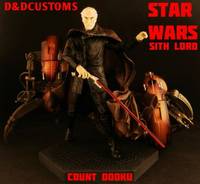 Count Dooku Sith Lord Darth Tyranus (Star Wars) Custom Action Figure