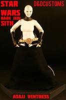 Dark Jedi Asajj Ventress Sith Lord (Star Wars) Custom Action Figure