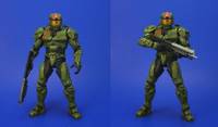 Spartan Mk. IV - Red Team Leader (Halo) Custom Action Figure