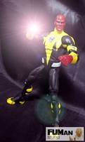 DC Yellow Lantern Amon Sur (DC Universe) Custom Action Figure
