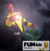 DC Yellow Lantern Amon Sur (DC Universe) Custom Action Figure