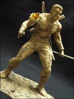 Major Dutch Mud Camouflage (Predator) Custom Action Figure