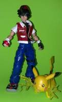 Red W/ Pikachu (Final Fantasy) Custom Action Figure