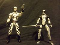 X-Force Fantomex and Deadpool (Marvel Universe) Custom Action Figure