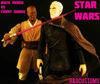 Jedi Knight Master MACE WINDU Elite Deluxe Edition (Star Wars) Custom Action Figure