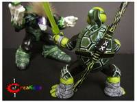 Teenage Mutant Lantern Turtle Donatello (Green Lantern) Custom Action Figure