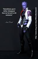 Mass Effect Aria T'loak (Mass Effect) Custom Action Figure