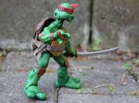 Refurbished Neca Leonardo (Teenage Mutant Ninja Turtles) Custom Action Figure