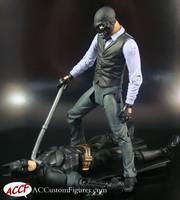 Black Mask the Dark Knight Rises (DC Universe) Custom Action Figure