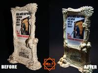 Leatherface (Restoration and Repaint) (Movie Maniacs) Custom Action Figure