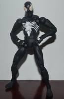 Black Spiderman (Spider-Man) Custom Action Figure