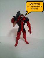 Symbiote Deadpool (Marvel Universe) Custom Action Figure