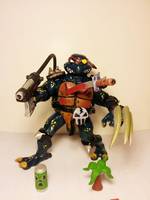 Slash: the Evil Turtle from Dimension X V2 (Updated Pics) (Teenage Mutant Ninja Turtles) Custom Action Figure