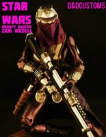Zam Wesell Bounty Hunter AOTC (Star Wars) Custom Action Figure