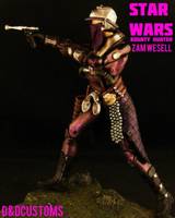 Zam Wesell Bounty Hunter AOTC (Star Wars) Custom Action Figure