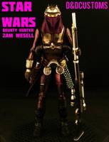 Zam Wesell Bounty Hunter AOTC (Star Wars) Custom Action Figure