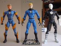 Human Torch (Johnny Storm) v.2 (Marvel Legends) Custom Action Figure