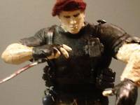 Jack Krauser ( First appearance in RE4) (Resident Evil) Custom Action Figure