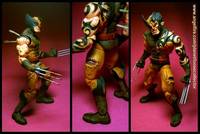 Battle-Wolverine (Marvel Legends) Custom Action Figure