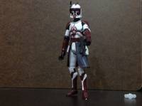 Captain Fox(Removable Helmate) (Star Wars Clone Wars) Custom Action Figure