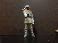 Major Bren Derlin(Black Variant) (Star Wars) Custom Action Figure