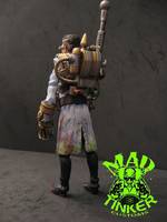 Dr. Bruce Banner Steampunk (Incredible Hulk) Custom Action Figure
