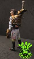 Dr. Bruce Banner Steampunk (Incredible Hulk) Custom Action Figure