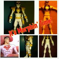 MMPR White Ranger (DC Universe) Custom Action Figure