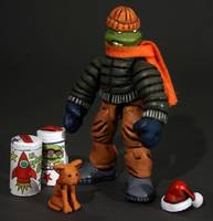 Michaelangelo and Klunk 1985 (Teenage Mutant Ninja Turtles) Custom Action Figure