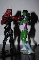 Red She-Hulk (Marvel Universe) Custom Action Figure