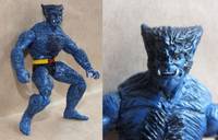 Beast, Classic Look 80´S (Marvel Universe) Custom Action Figure