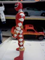 Conner, the Red Ranger from Dino Thunder (Power Rangers) Custom Action Figure